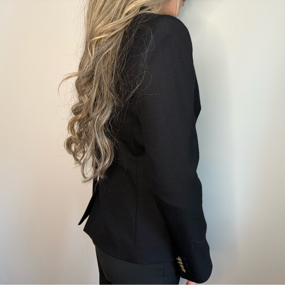 J crew Schoolboy black blazer - Picture 5 of 8